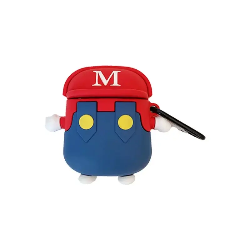 Mario Outfit Airpods Fodral