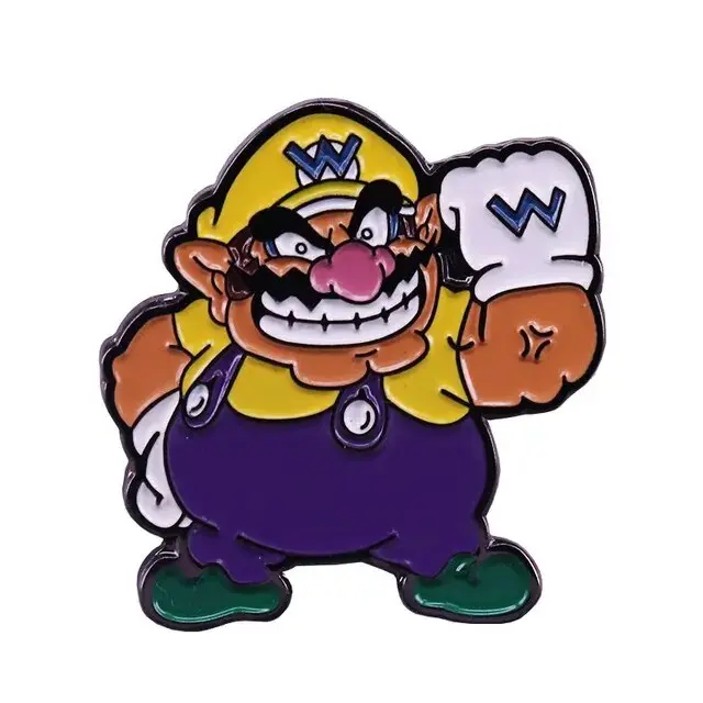 Mario Pin Wario