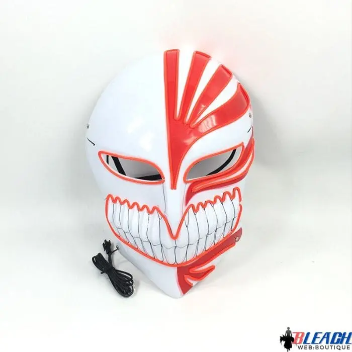 Masque Hollow Bleach, Cosplay LED Halloween