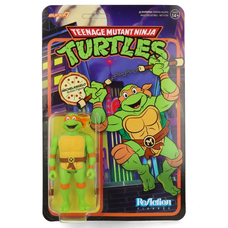 Michelangelo Toon (Tortues Ninja - TMNT) - ReAction figures