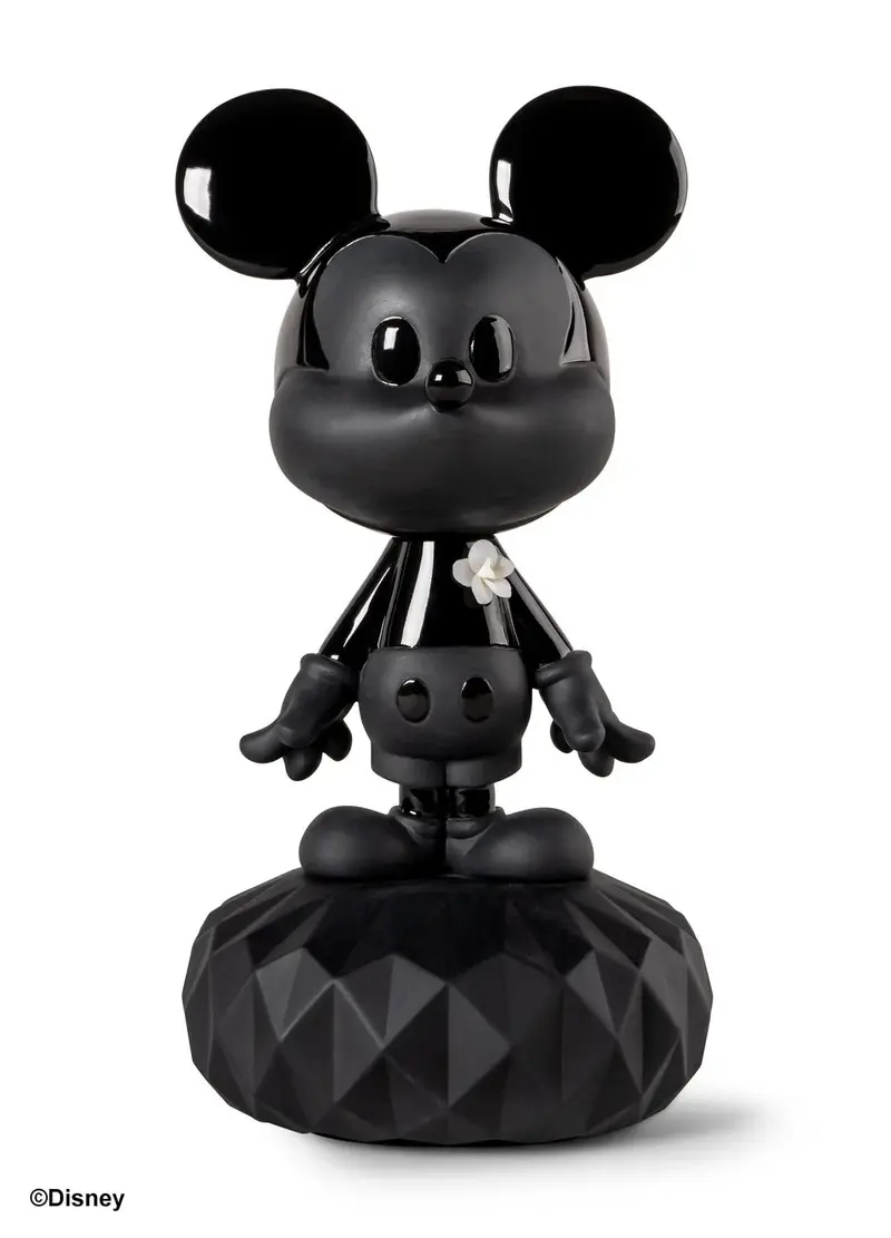 Mickey (Black) - Sculpture de Lladró