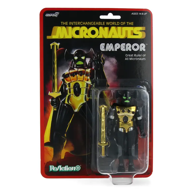 Micronauts ReAction+ Wave 3 - Emperor