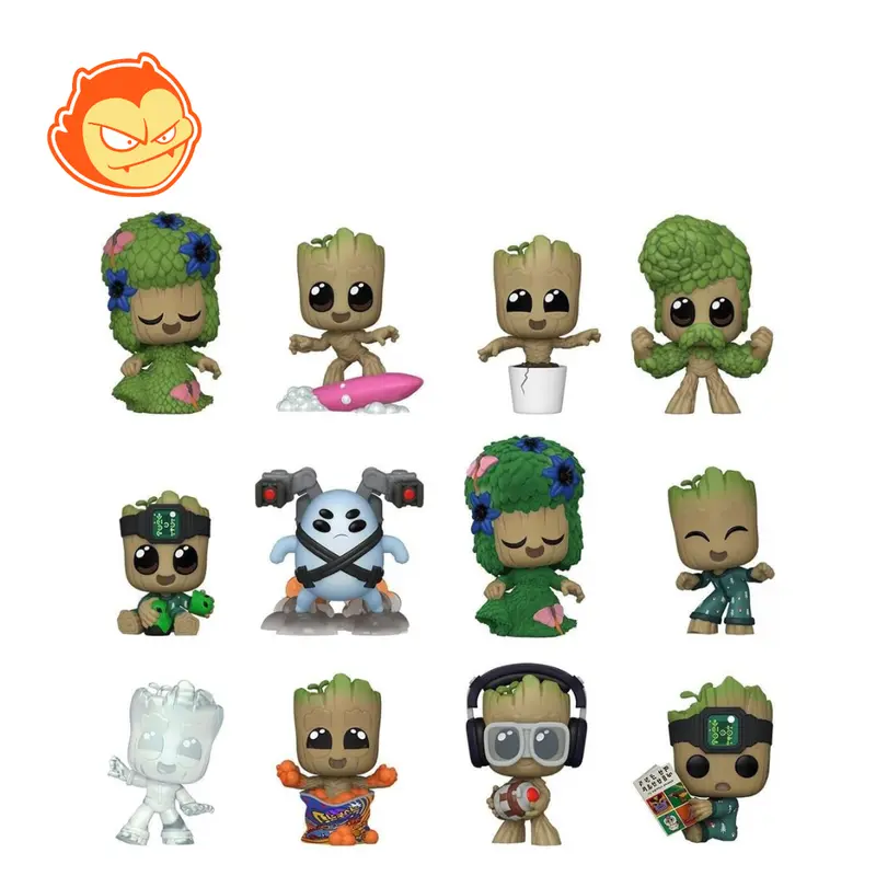 Mini figurine Marvel Les Gardiens de la Galaxie I am Groot Mystery