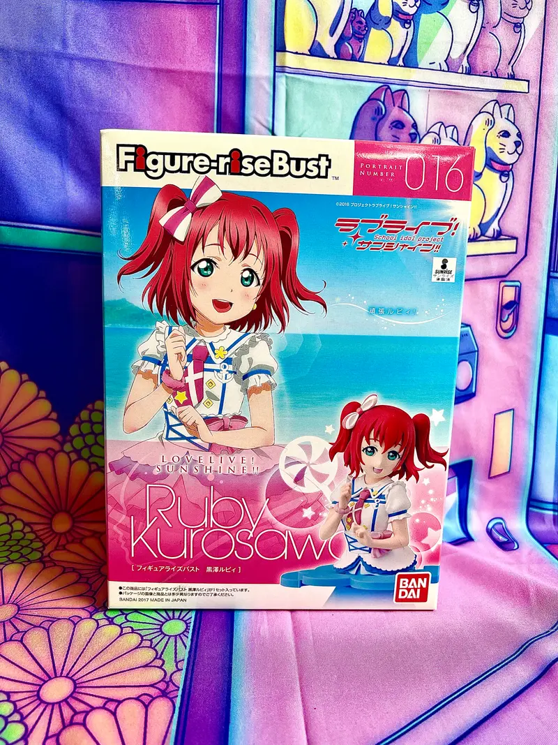 Model Kit - Figure-rise Bust - Love Live Sunshine - 16 Ruby Kurosawa - Bandai Namco - Non assemblé