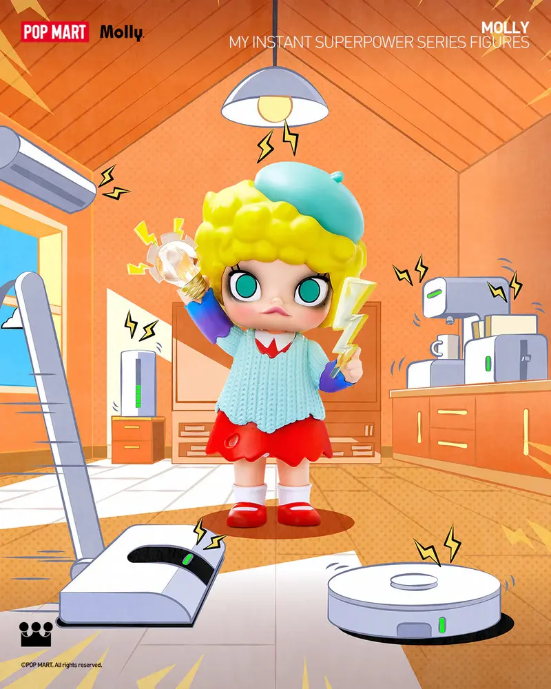 MOLLY My instant Superpower Series Figures