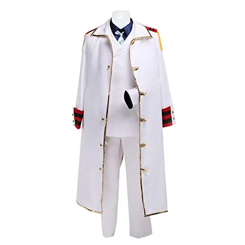 Monkey D Garp Full Navy Hero Cosplay Costume