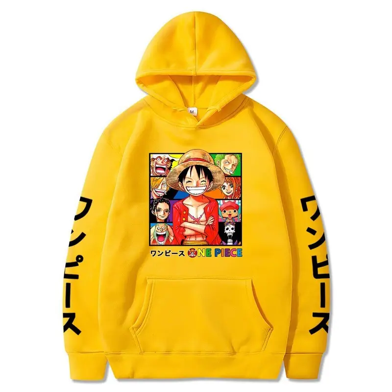 Monkey D. Luffy Basic Smile Hoodie