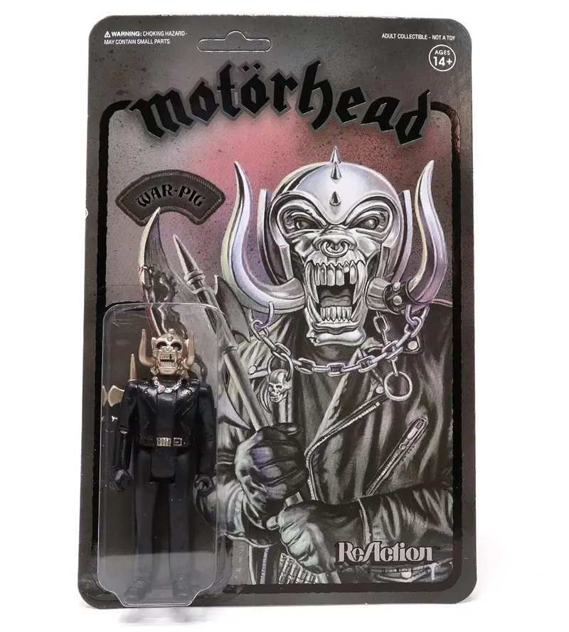 Motörhead - black series - ReAction figures