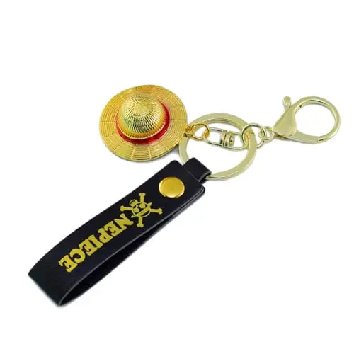 Mugiwara Luffy Straw Hat Keychain