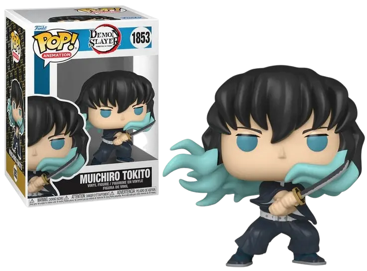 Muichiro Tokito (Attaque) - Figurine POP Animation N°1853 (avec Chase)