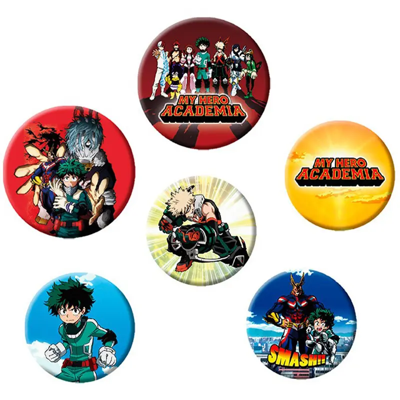 My Hero Academia - Badges - Personnages & Symboles MHA