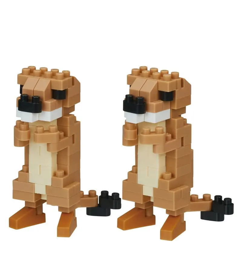 Nanoblock - Chiens de prairie - NBC 309