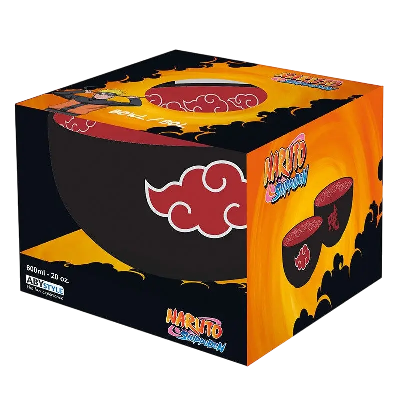Naruto Bol - 600 ml - "Akatsuki" boîte