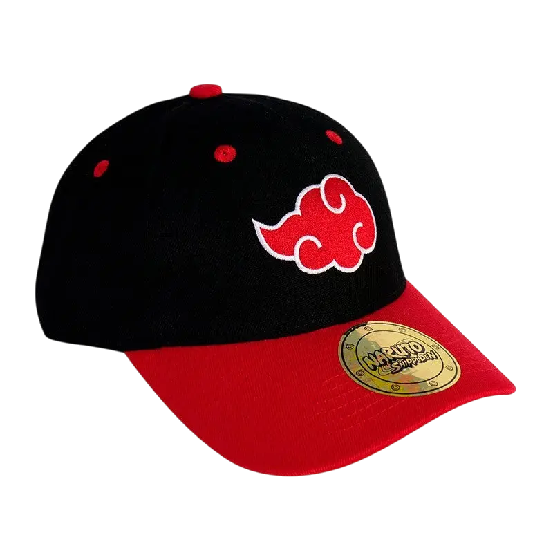 Naruto Casquette - Noir & Rouge - Akatsuki