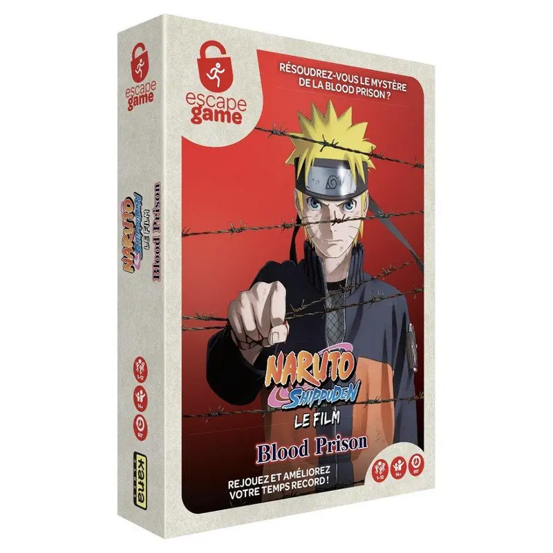 Naruto - Jeu de Société - Escape Game Naruto