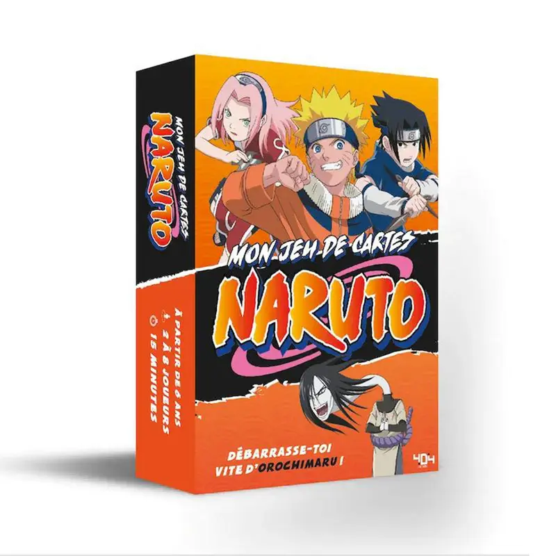 Naruto - Jeu de Société - Mon Jeu de Cartes
