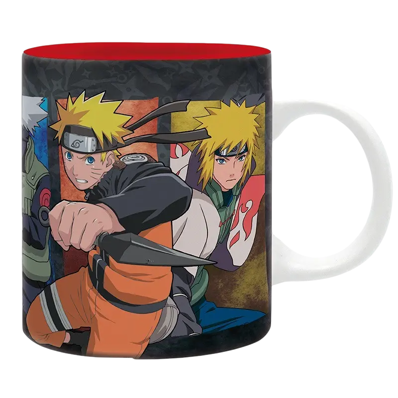 Naruto Mug - 320 ml - groupe - boîtex2