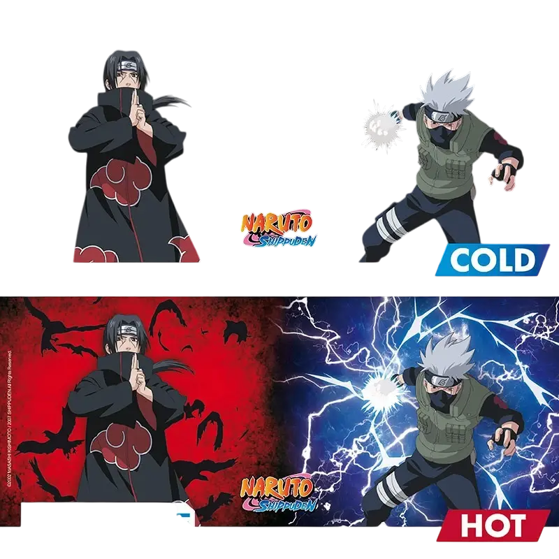 Naruto Mug Heat Change - 460 ml - Kakashi & Itachi