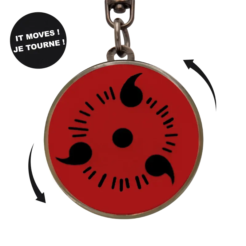 Naruto - Porte-clés mécanique - Sharingan