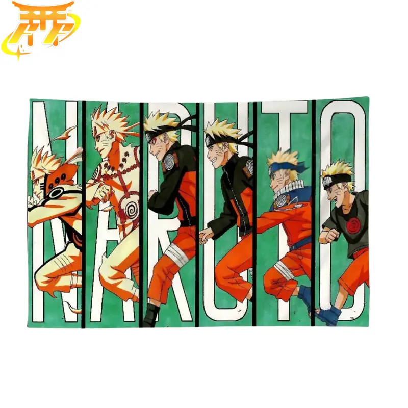 Naruto "Race Through the Ages" Flag – Naruto