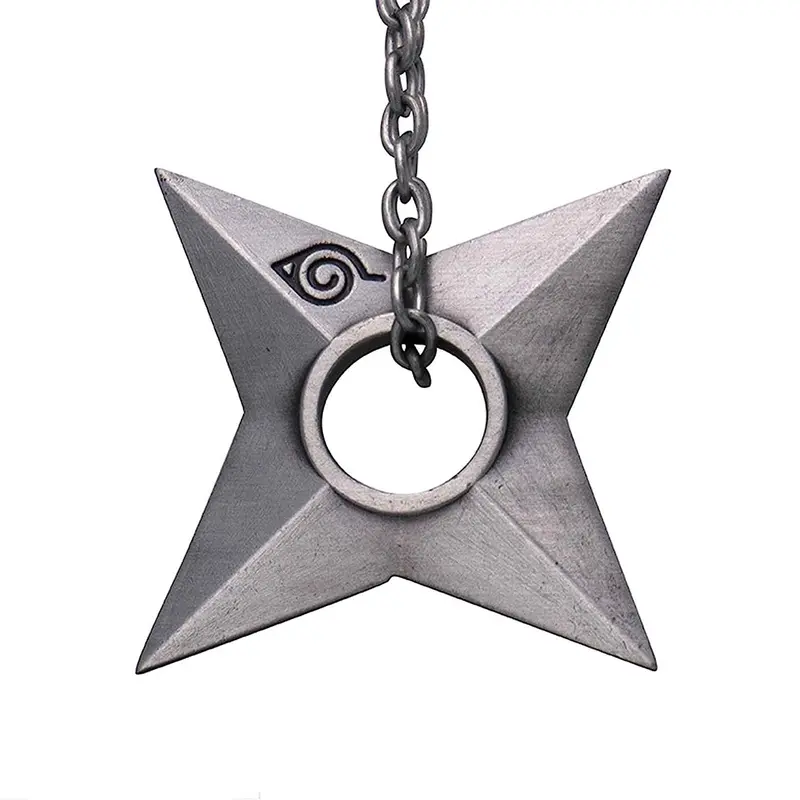 Naruto Shippuden - Porte-clés 3D - Shuriken Konoha