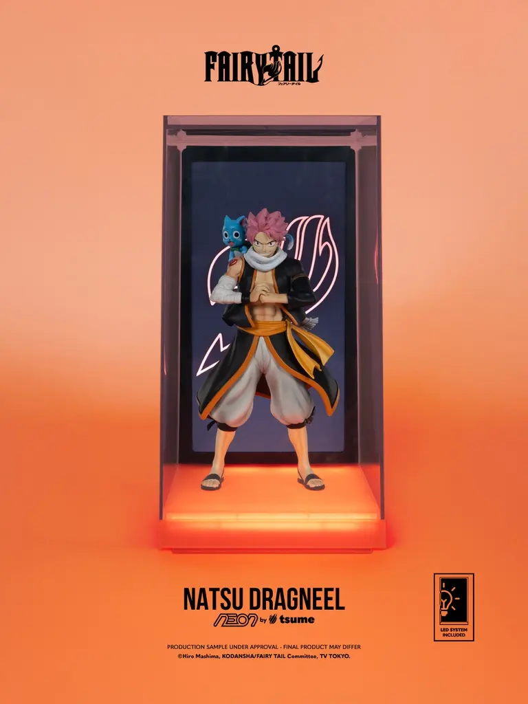 Natsu Dragneel - Statuette NEON TSUME