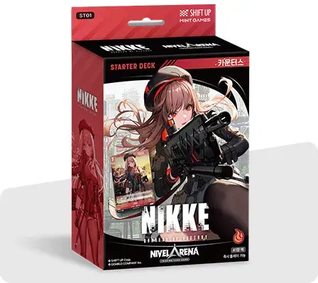 NIVEL ARENA - ST01 - NIKKE - Counters - Starter Deck (Version Coréenne) [En Stock]