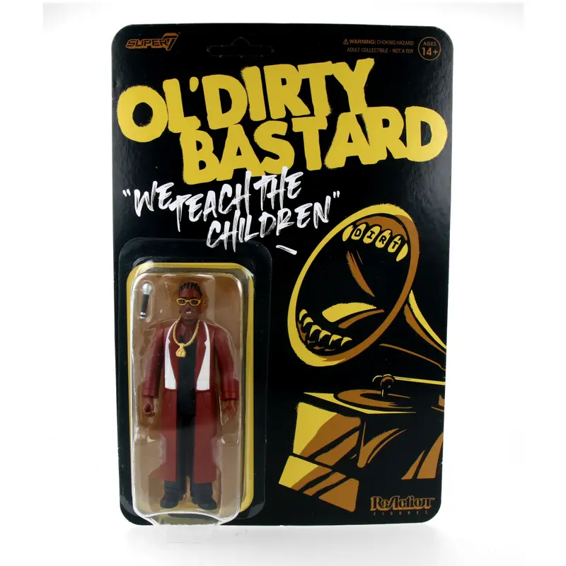 Ol' Dirty Bastard - For the Children - O.D.B ReAction Figures