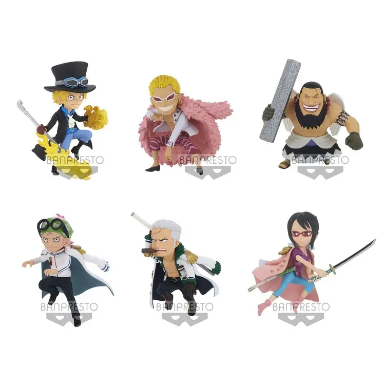 One Piece - Assortiment Figurines WCF Chibi - New Series Vol. 4 - WORLD COLLECTABLE FIGURE