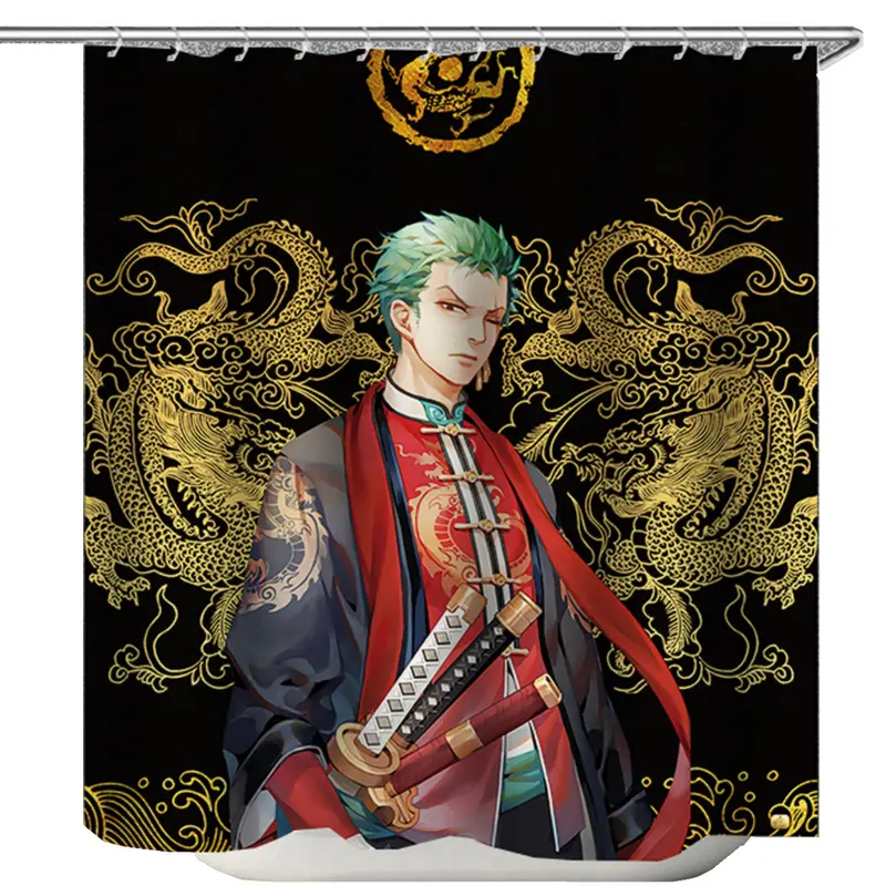 One Piece Duschdraperi Zoro