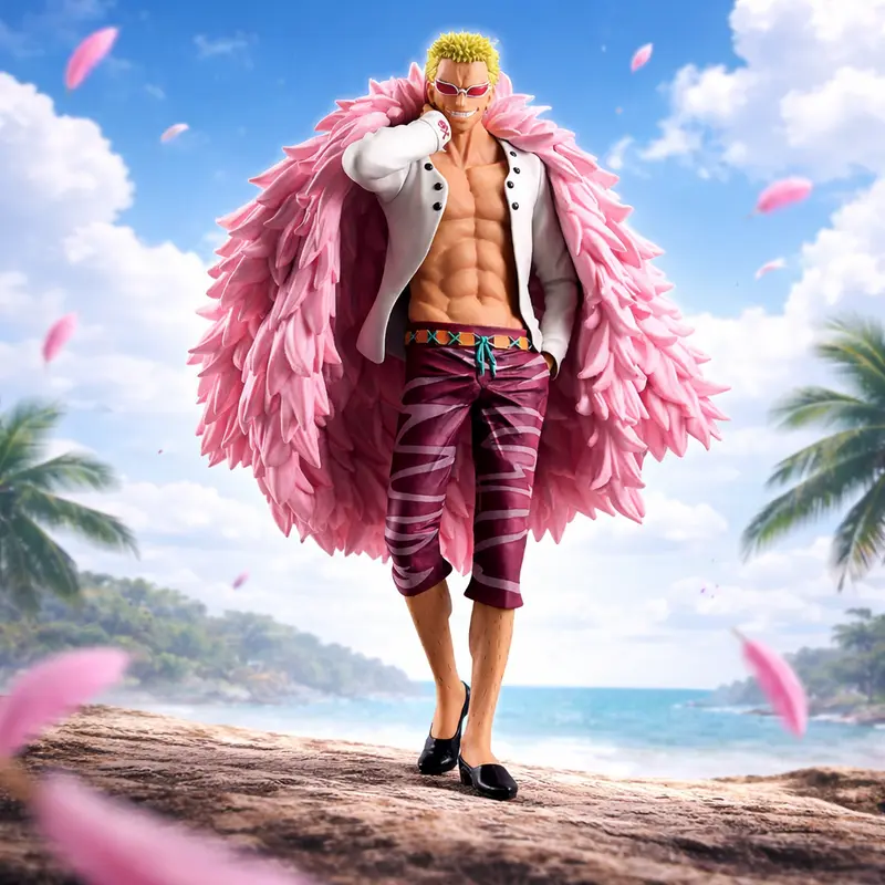 One Piece - Figurine - Don Quichotte Doflamingo - The Unbreakable Law - Masterlise