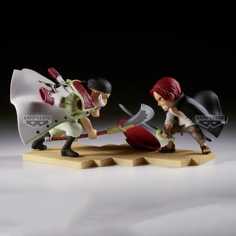 One Piece - Figurine Edward Newgate vs Shanks - World Collectable Figure Log Stories