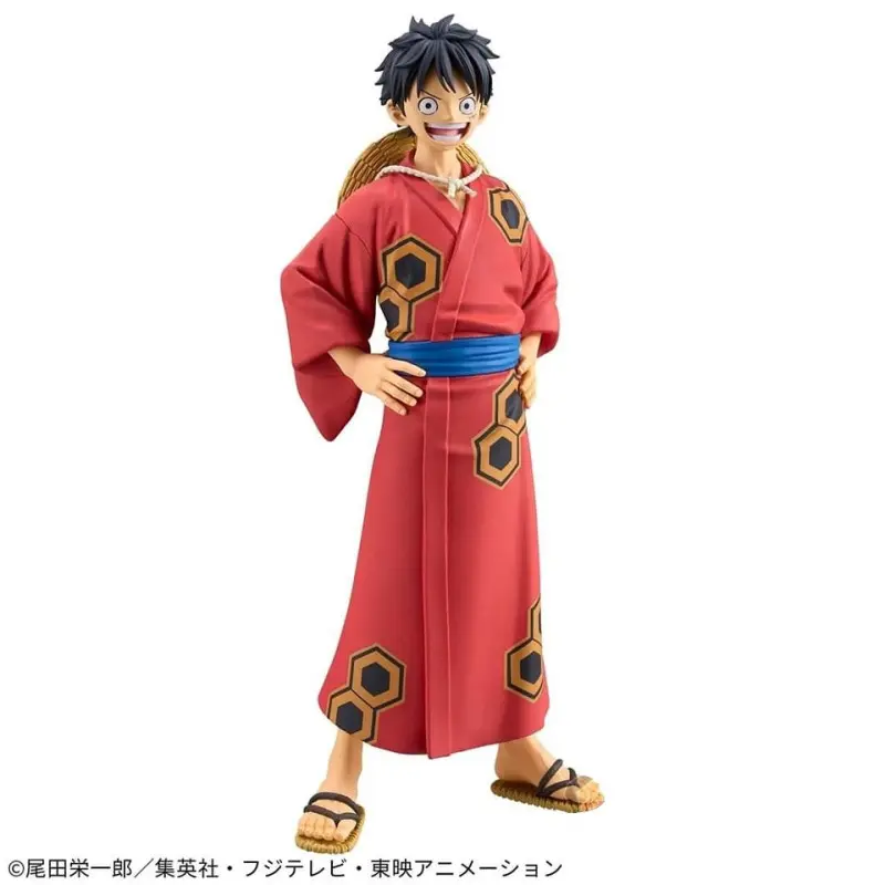 One Piece - Figurine Monkey D. Luffy - Yukata Ver. - DXF The Grandline Series Wanokuni