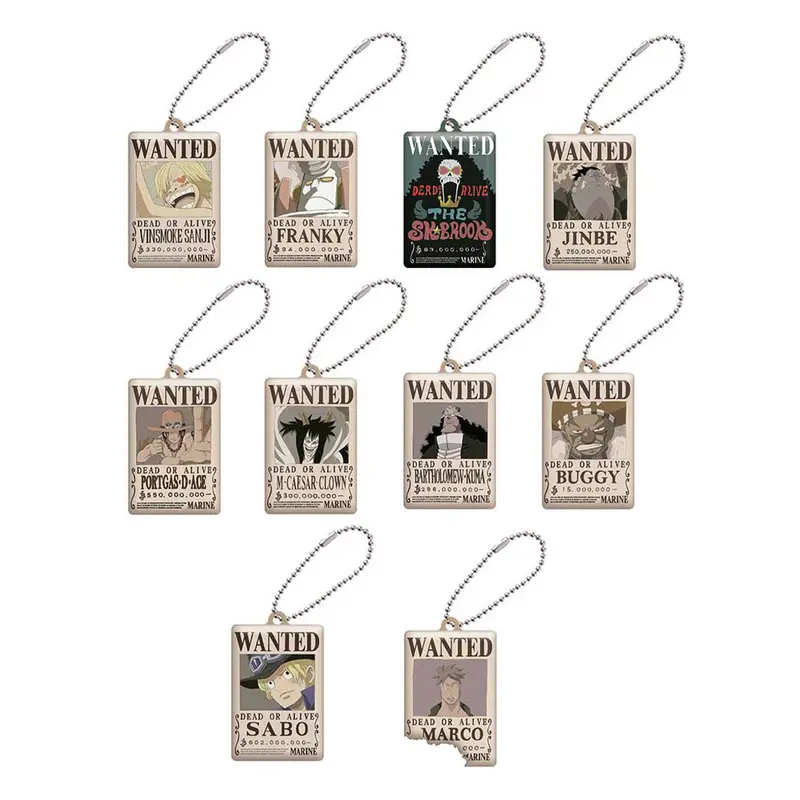 One Piece - Gashapon - Porte-clés Wanted One Piece
