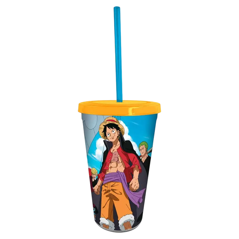 One Piece Gobelet avec paille - 470 ml - Wano