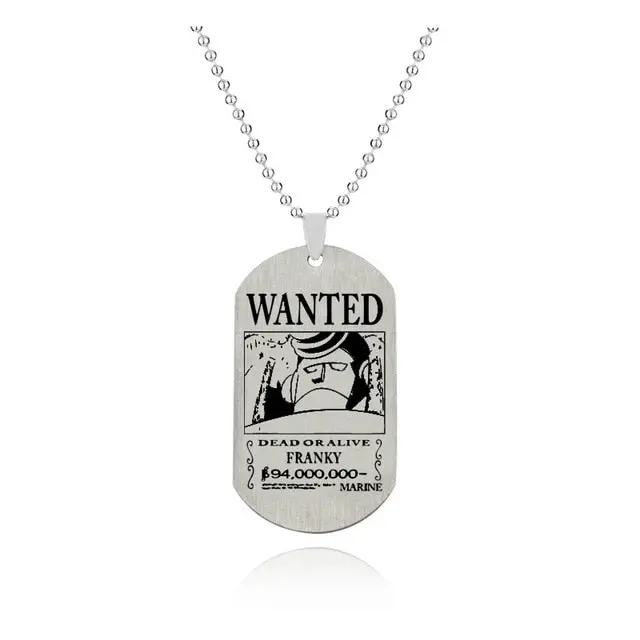 One Piece Halsband Franky (Stål)