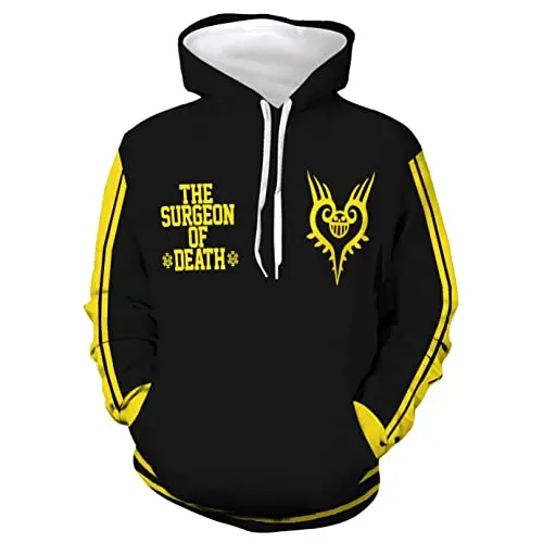 One Piece Heart Pirate Street Inspired Hoodie