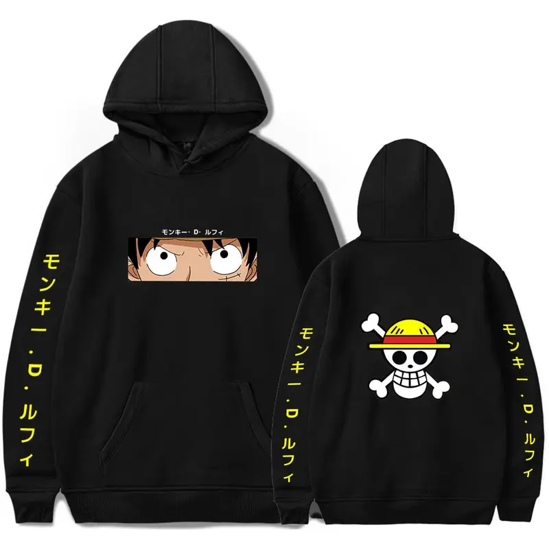 One Piece Hoodie Luffy Eyes