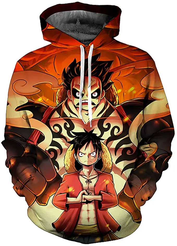 One Piece Hoodie Luffy Gear 4