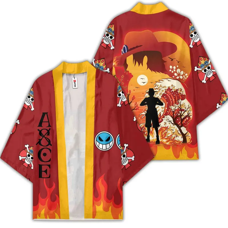 One Piece Kimono Portgas D. Ace