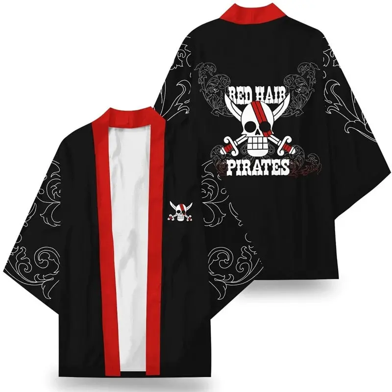 One Piece Kimono Red Hair Pirates