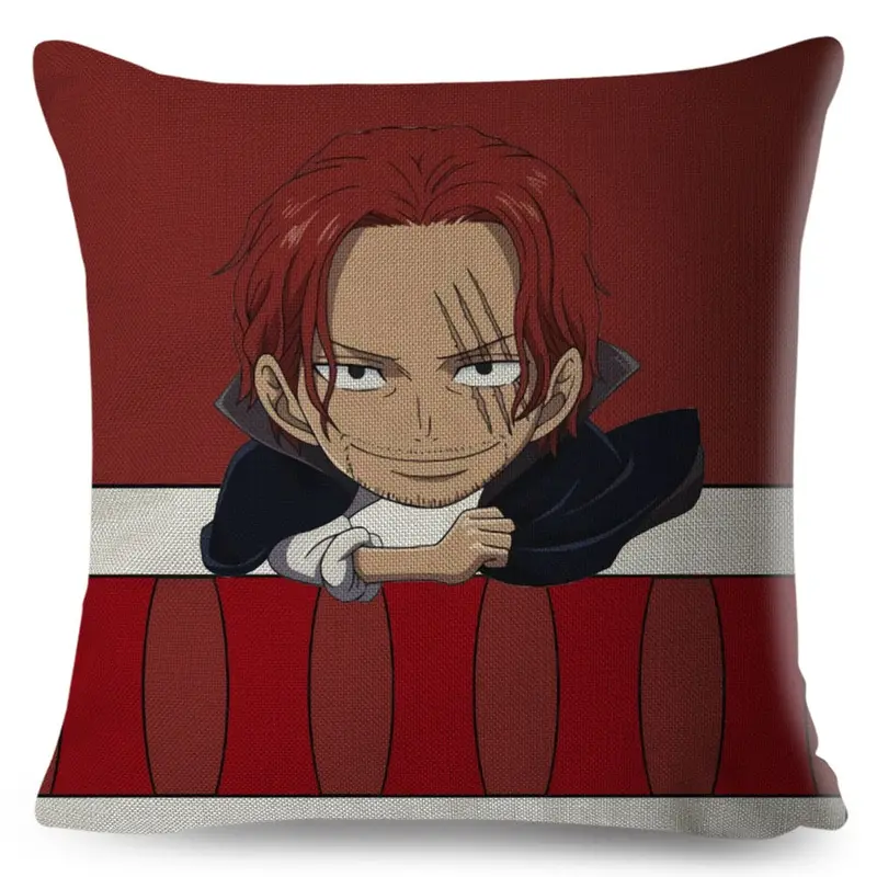 One Piece Kuddfodral Red Hair Shanks