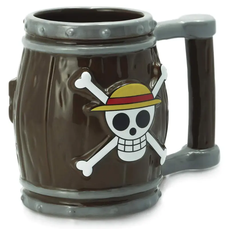 One Piece - Mug 3D - Tonneau Luffy Skull