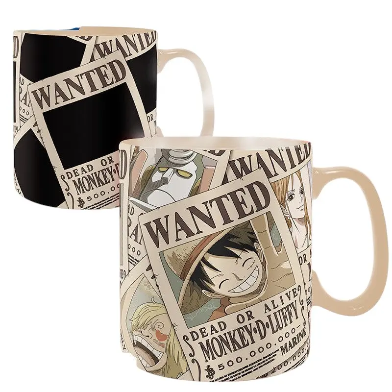 One Piece Mug Heat Change - 460 ml - Wanted - Boîte