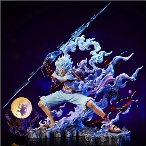 One Piece Mugiwara Luffy Gear 5 Thunder Attack Style 1 Figure