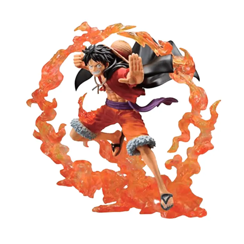 One Piece Mugiwara Luffy Wano Fluid Attack Style Figure