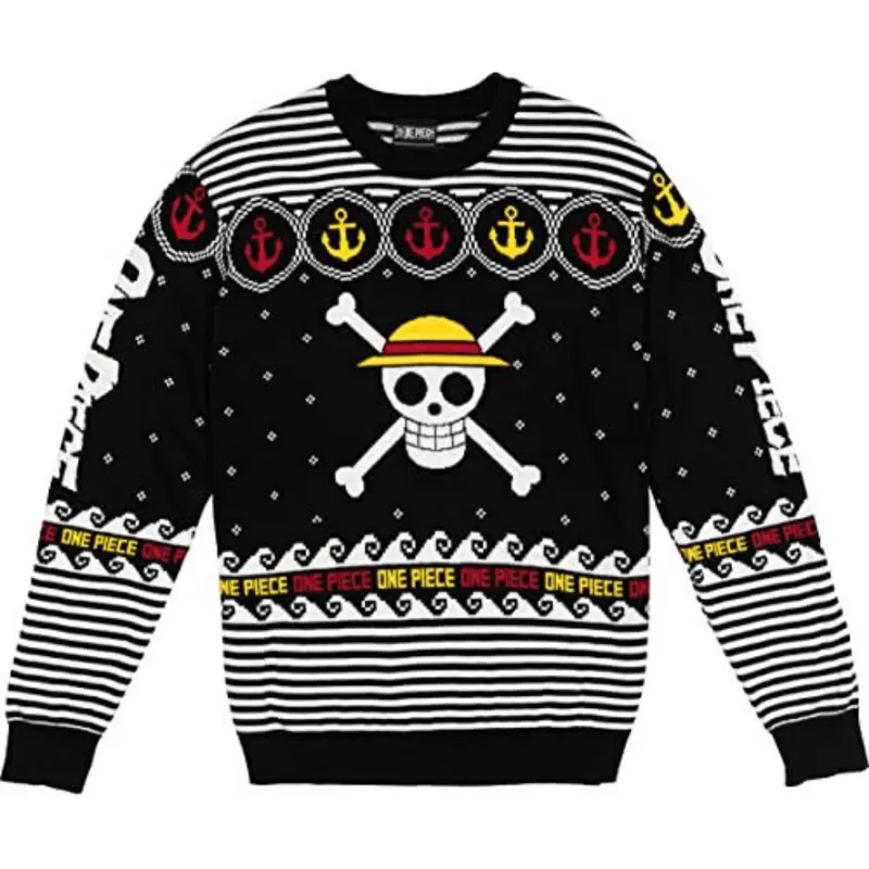 One Piece Official Anime Logo Christmas Sweater