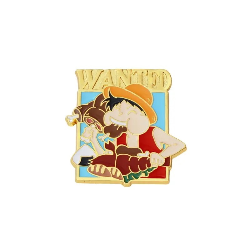 One Piece Pin Luffy Wanted Poster