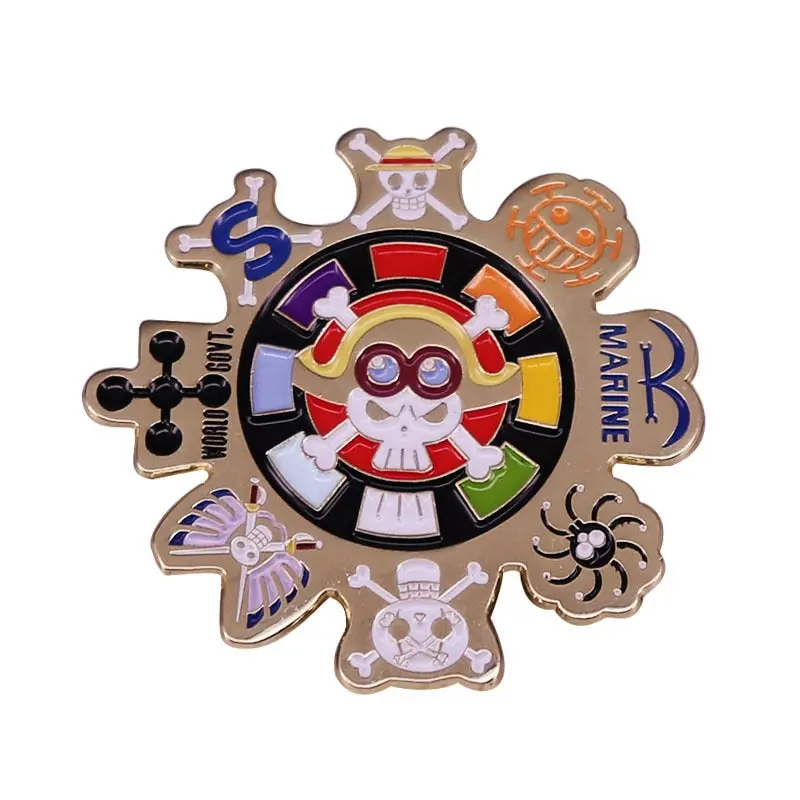 One Piece Pin Symbols