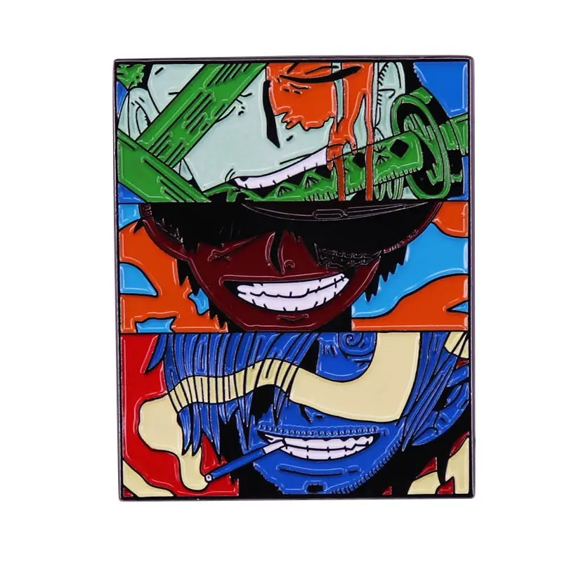 One Piece Pin Zoro, Luffy & Sanji